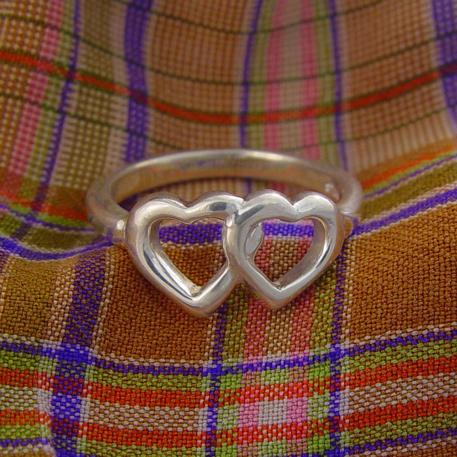 Two Hearts Keepsake Ring